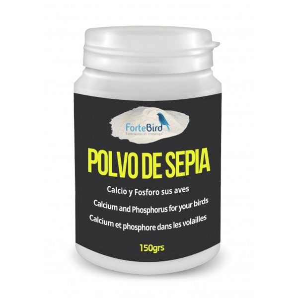 ForteBird Polvo De Sepia Cuttlefish Bone Powder - New York Bird Supply