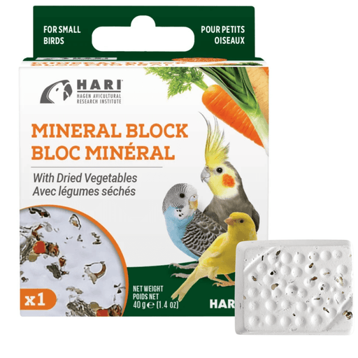 Hagen Hari Mineral Block with Vegetables 40g - New York Bird Supply