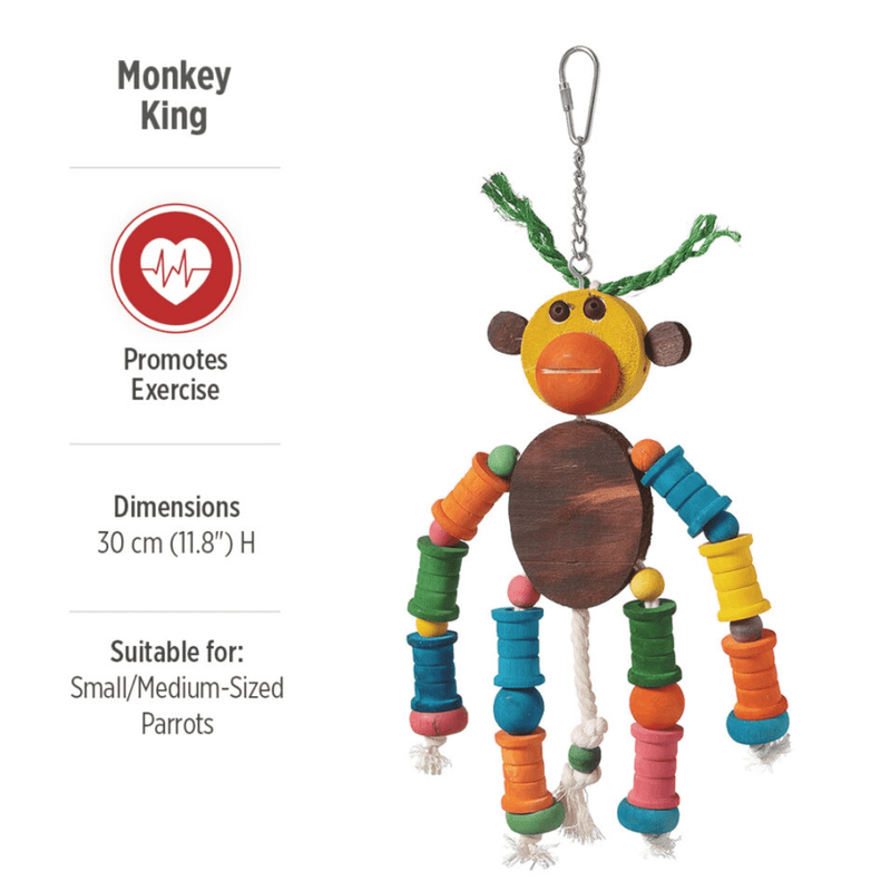 Hagen Hari Smart Play Monkey King Bird Toy - New York Bird Supply