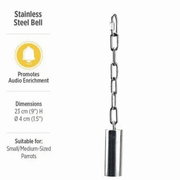Hagen Hari Smart Play Stainless Steel Bell - New York Bird Supply