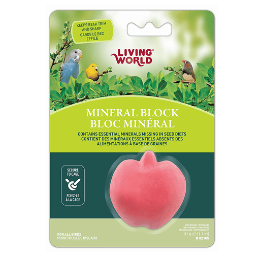 Hagen Living World Mineral Block 31g - Apple - New York Bird Supply