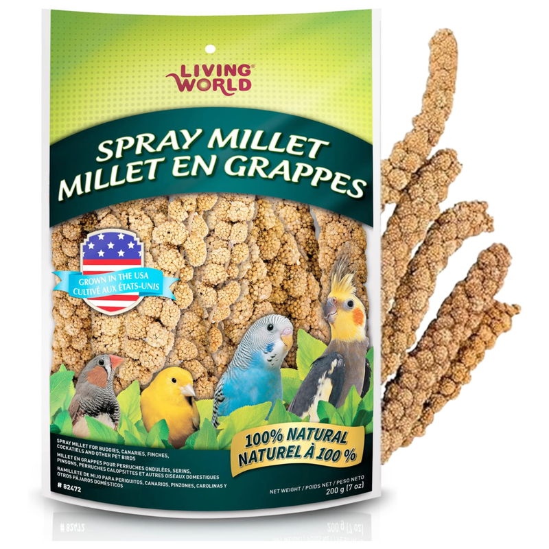 Hagen Living World Spray Millet 7oz - New York Bird Supply