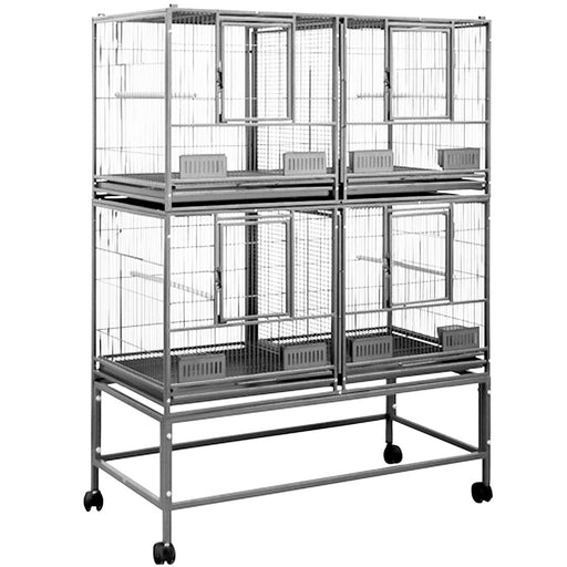 Kings Cages Superior Line SLFDD-4020 Breeding Cage Full Set - New York Bird Supply