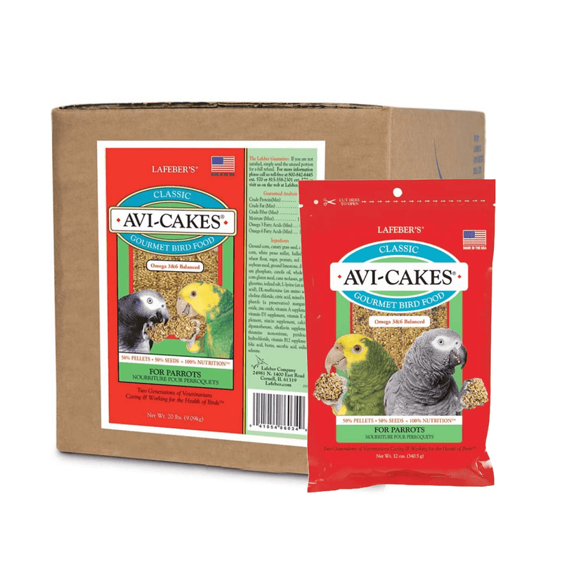 Lafeber Classic Avi Cakes for Parrot - New York Bird Supply