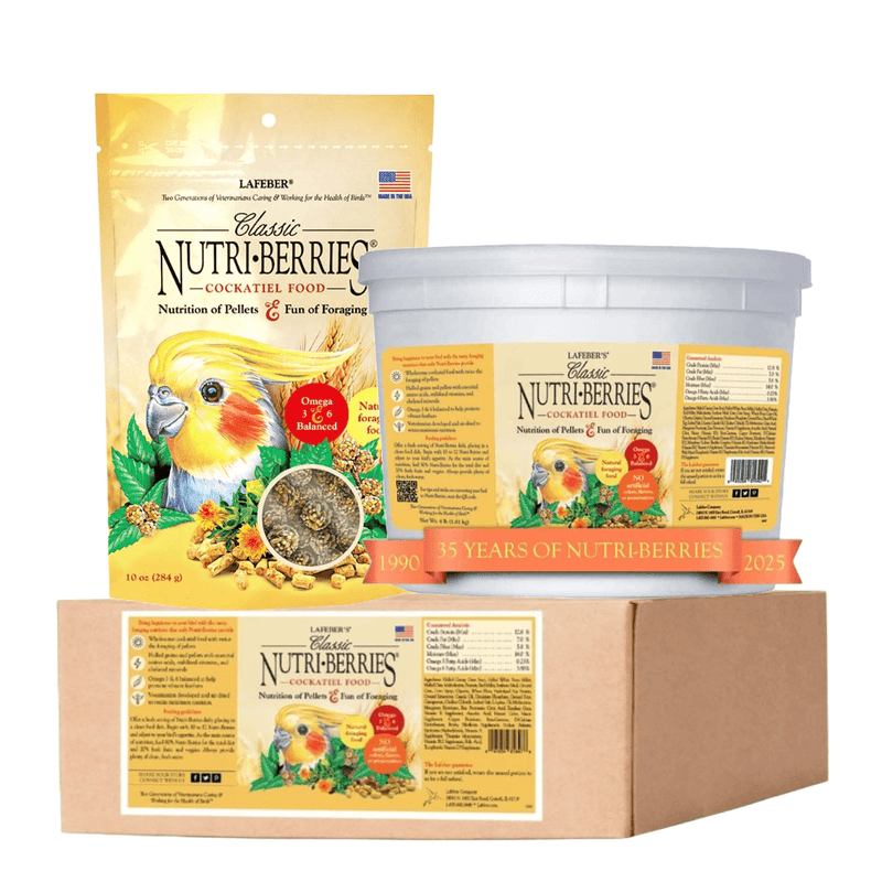 Lafeber Classic Nutri - Berries Cockatiel - New York Bird Supply