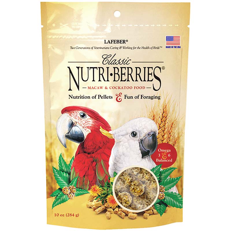 Lafeber Classic Nutri - Berries Macaw/Cockatoo - New York Bird Supply