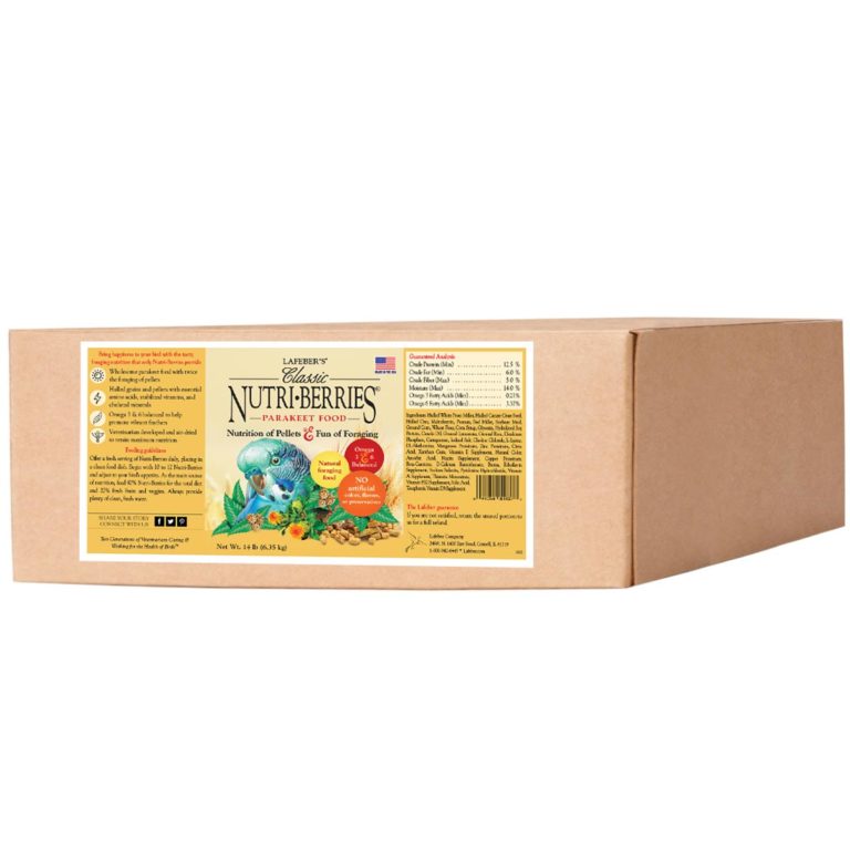 Lafeber Classic Nutri - Berries Parakeet - New York Bird Supply