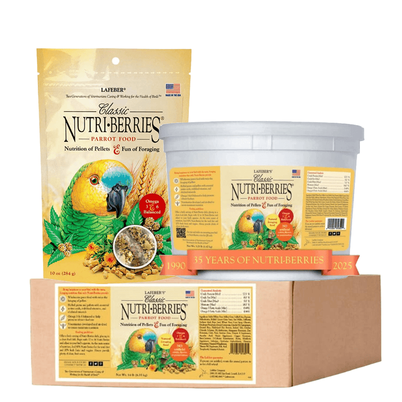 Lafeber Classic Nutri - Berries Parrot - New York Bird Supply