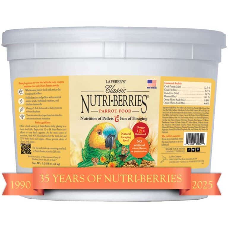 Lafeber Classic Nutri - Berries Parrot - New York Bird Supply