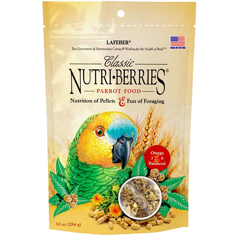 Lafeber Classic Nutri - Berries Parrot - New York Bird Supply