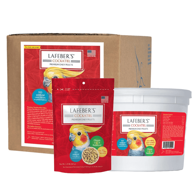 Lafeber Premium Daily Diet Pellets Cockatiel/Lovebird - New York Bird Supply