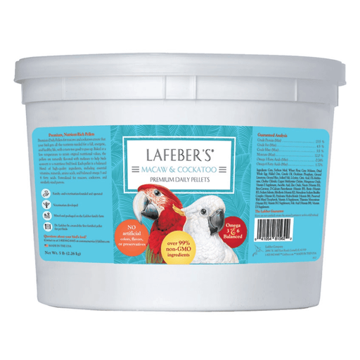 Lafeber Premium Daily Diet Pellets Cockatoo/Macaw - New York Bird Supply