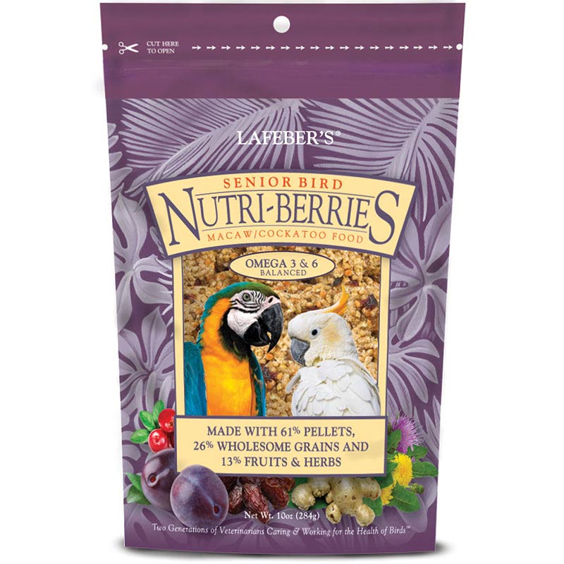 Lafeber Senior Bird Nutri - Berries for Macaw and Cockatoo - New York Bird Supply