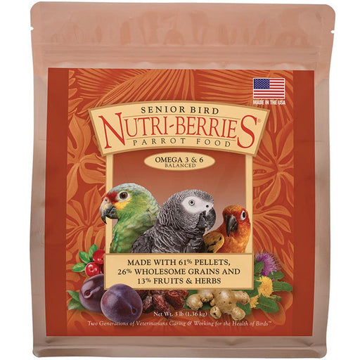 Lafeber Senior Bird Nutri - Berries for Parrot - New York Bird Supply