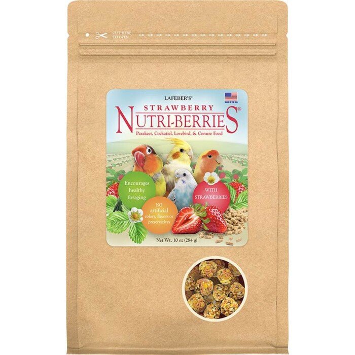 Lafeber Strawberry Nutri - Berries for Small birds - New York Bird Supply