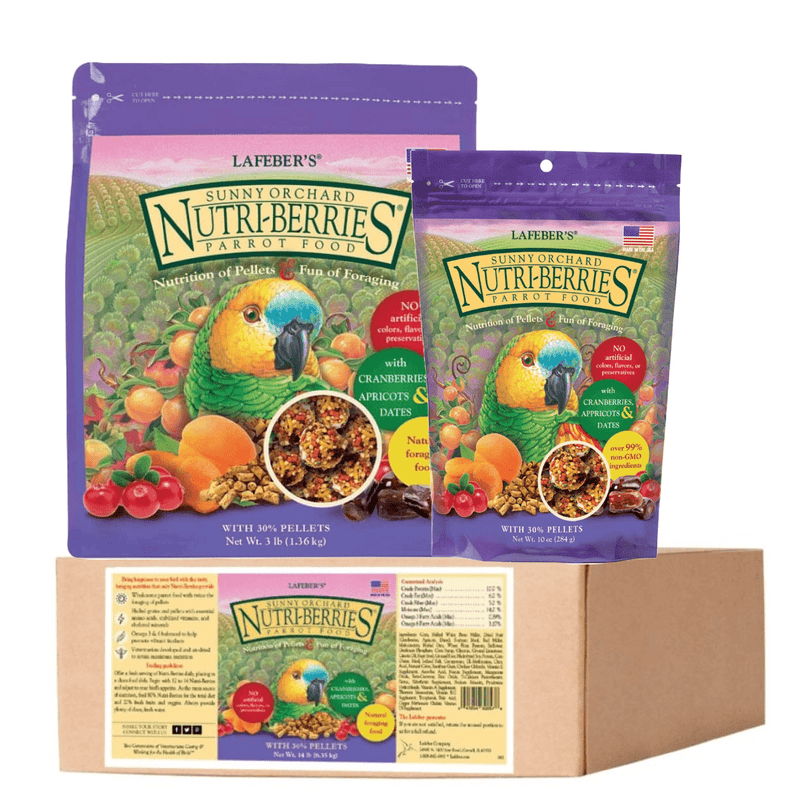 Lafeber Sunny Orchard Parrot Nutri - Berries - New York Bird Supply