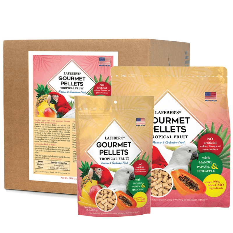 Lafeber Tropical Fruit Gourmet Pellets Macaw - New York Bird Supply