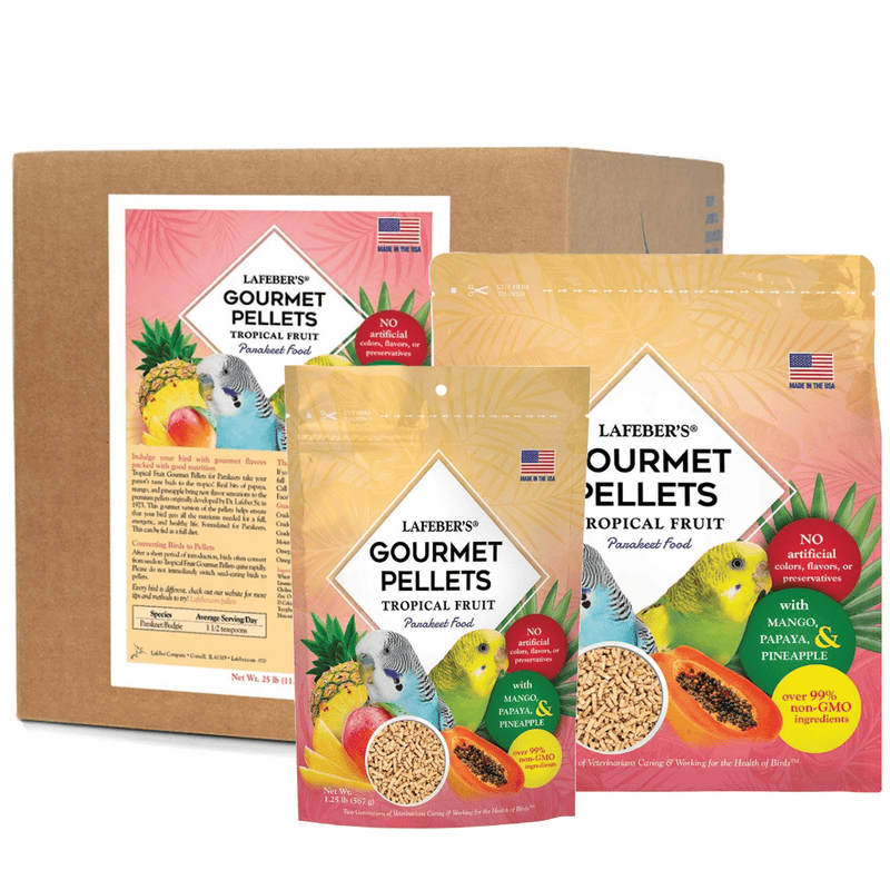 Lafeber Tropical Fruit Gourmet Pellets Parakeet - New York Bird Supply