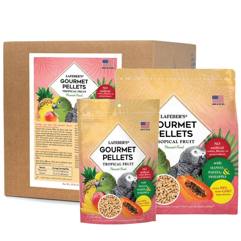 Lafeber Tropical Fruit Gourmet Pellets Parrot - New York Bird Supply