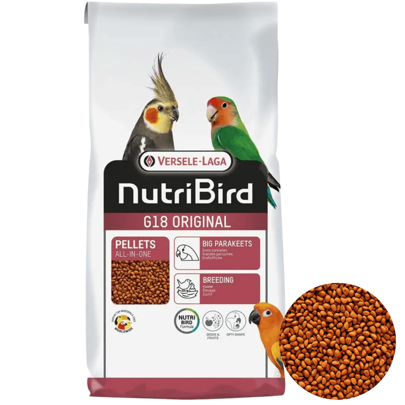 NutriBird G18 Original Pellets 22 lb - New York Bird Supply