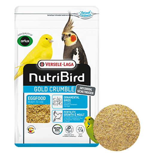NutriBird Gold Crumble Eggfood 22 lb - New York Bird Supply