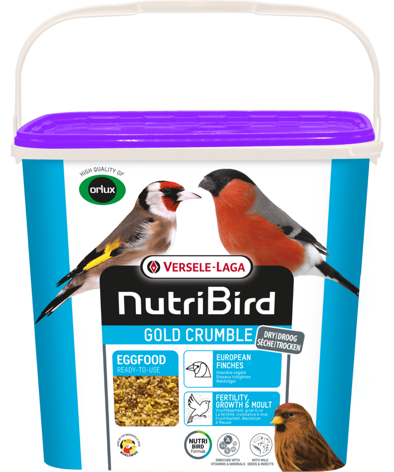 NutriBird Gold Crumble European Finches 8.8 lb - New York Bird Supply