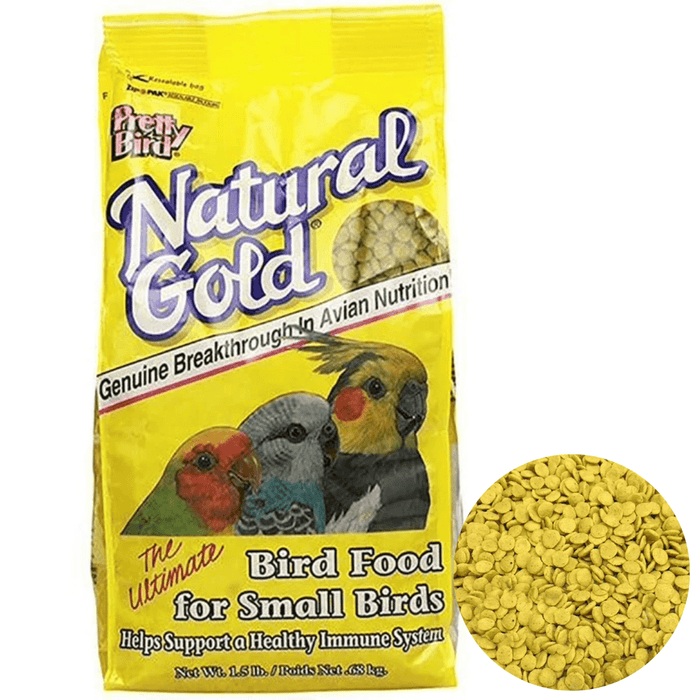 Pretty Bird Natural Gold Small - New York Bird Supply