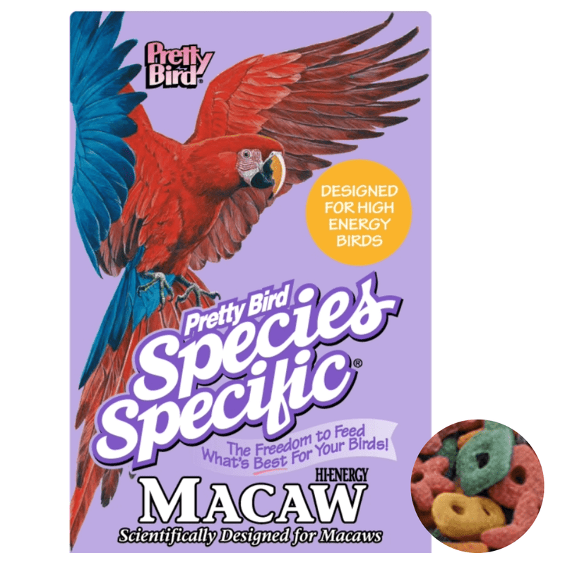 Pretty Bird Species Specific Hi - Energy Macaw - New York Bird Supply