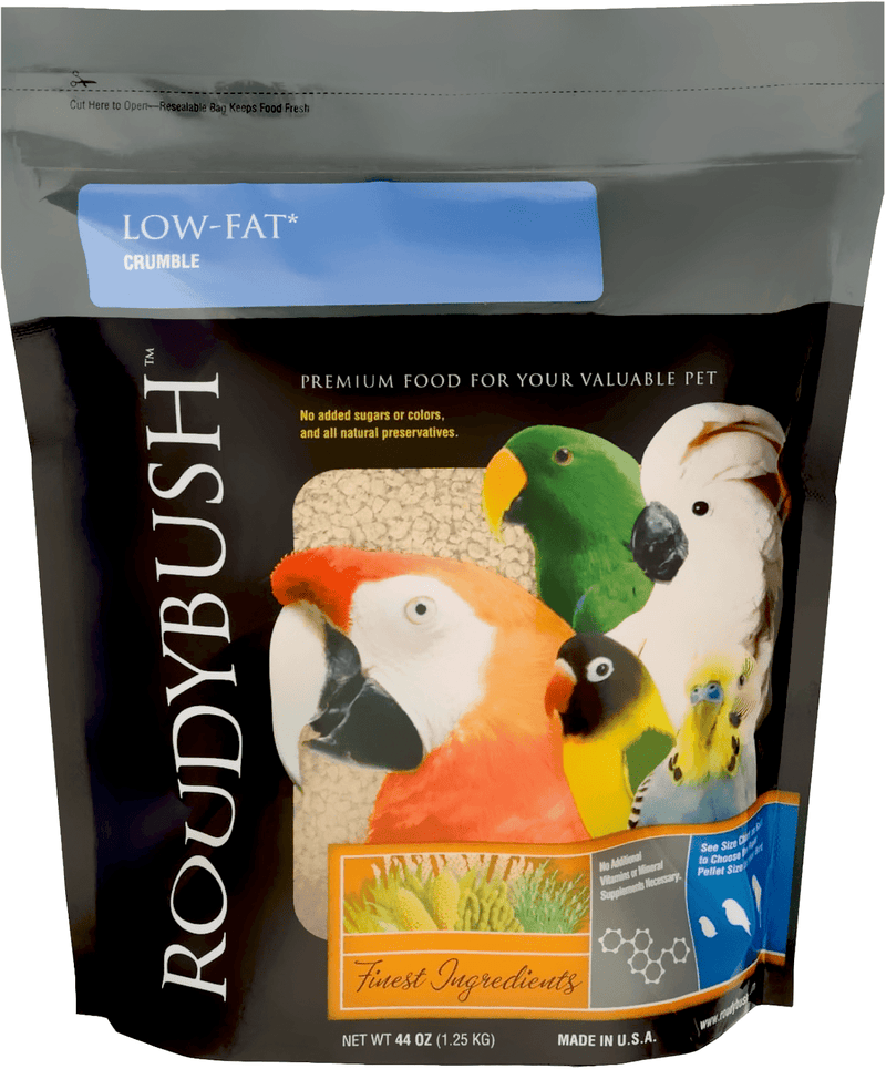 Roudybush Low Fat Maintenance Crumbles - New York Bird Supply