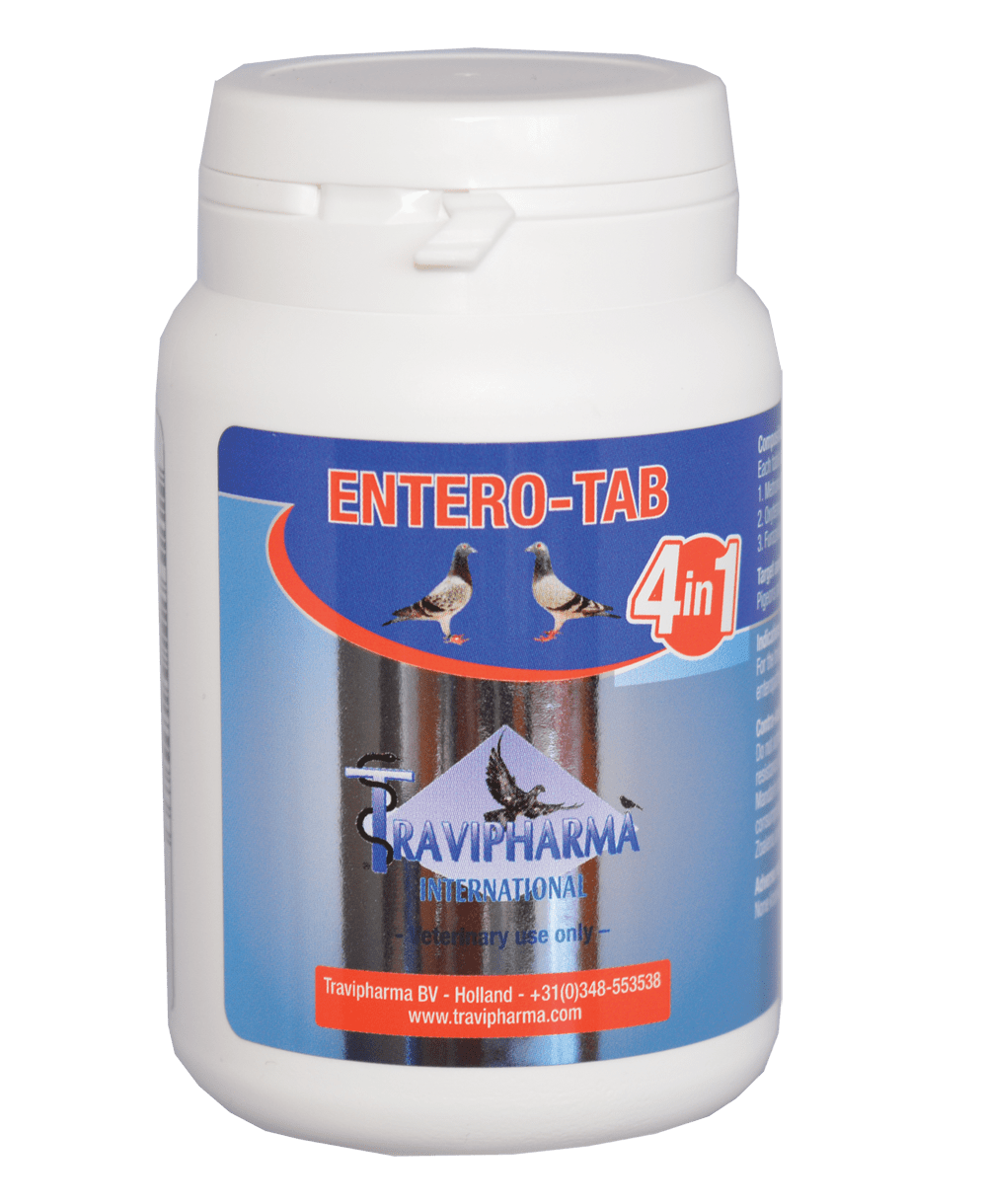 Travipharma Entero-Tab 4 in 1 tablets 100 count — New York Bird Supply