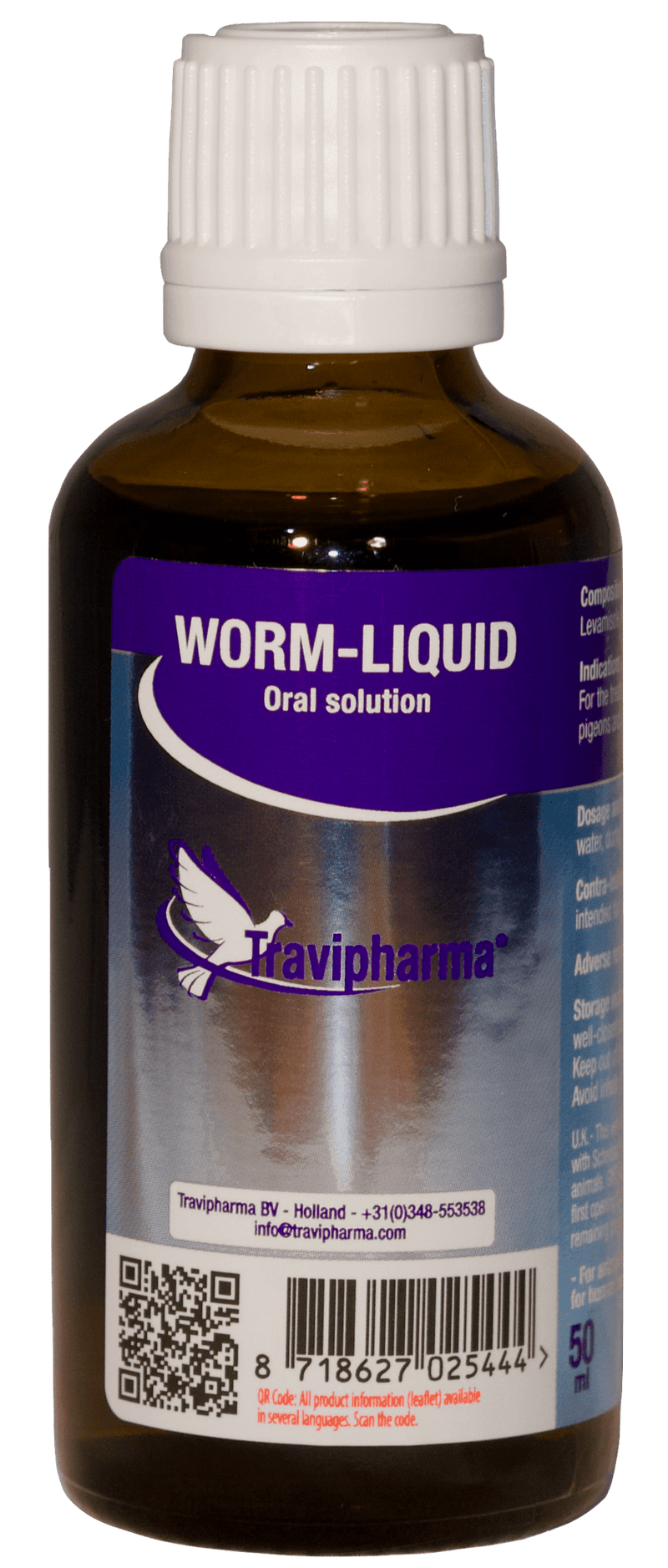 Travipharma Worm Liquid 50 ml - New York Bird Supply