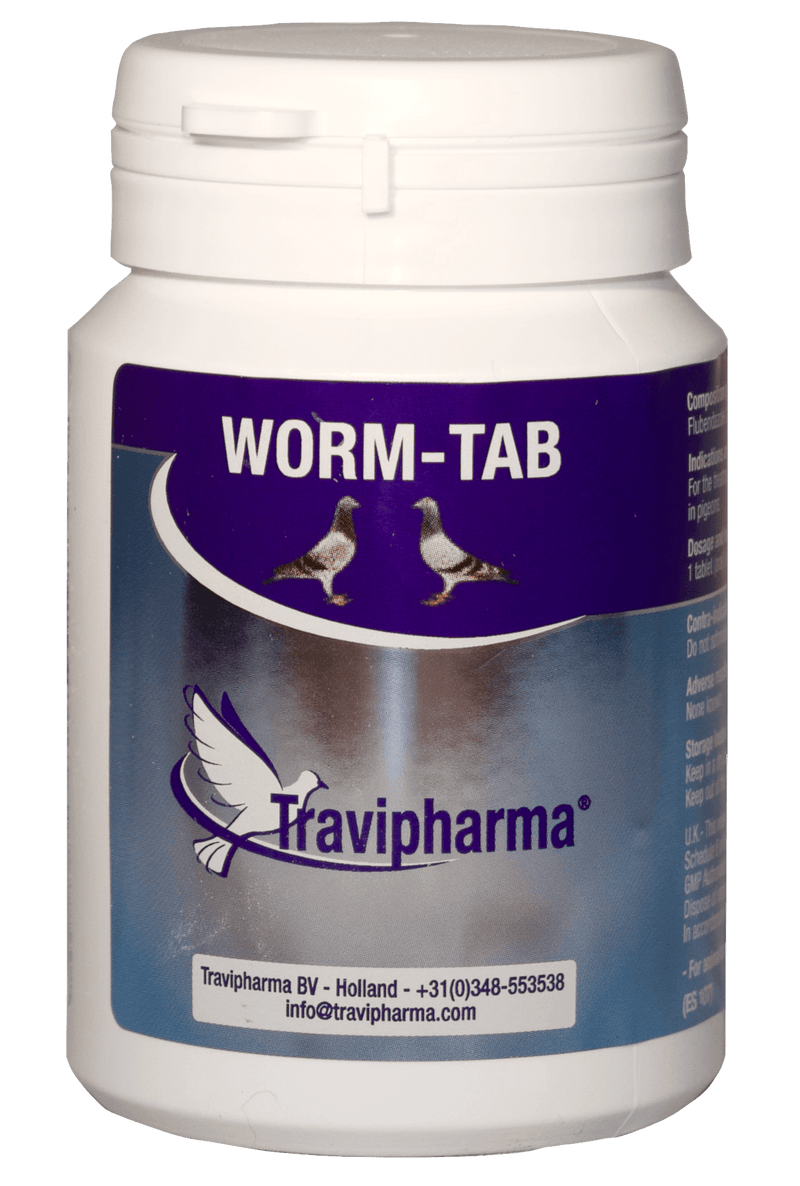 Travipharma Worm - Tab 100 count - New York Bird Supply