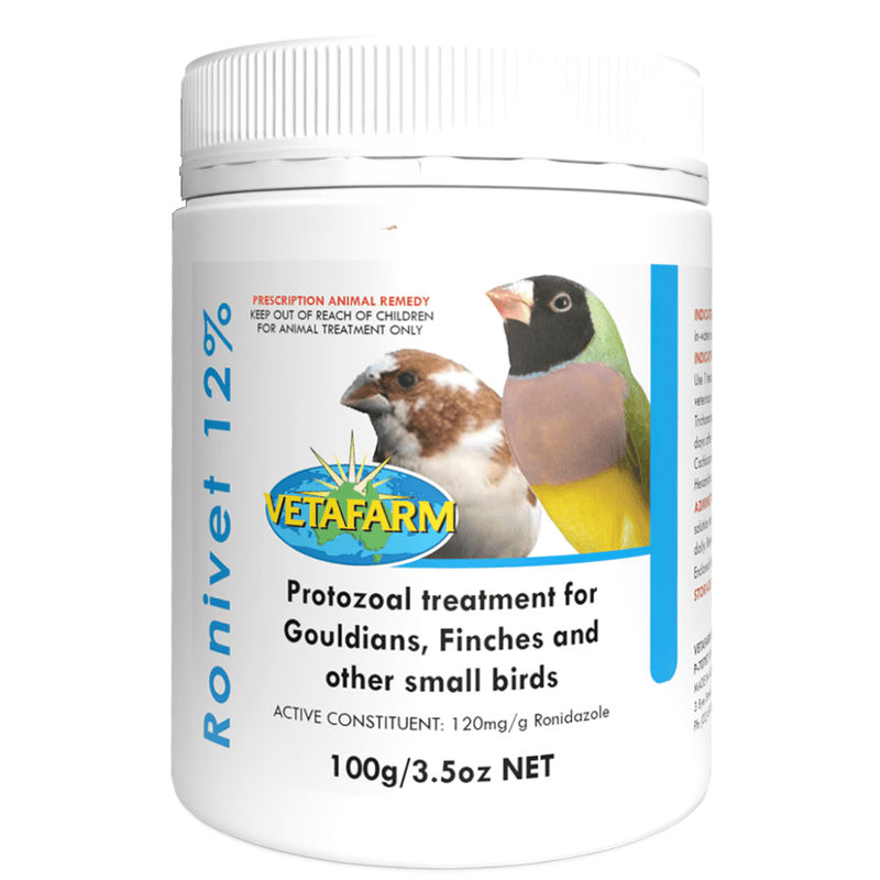 Vetafarm Ronivet 12% 100 g - New York Bird Supply
