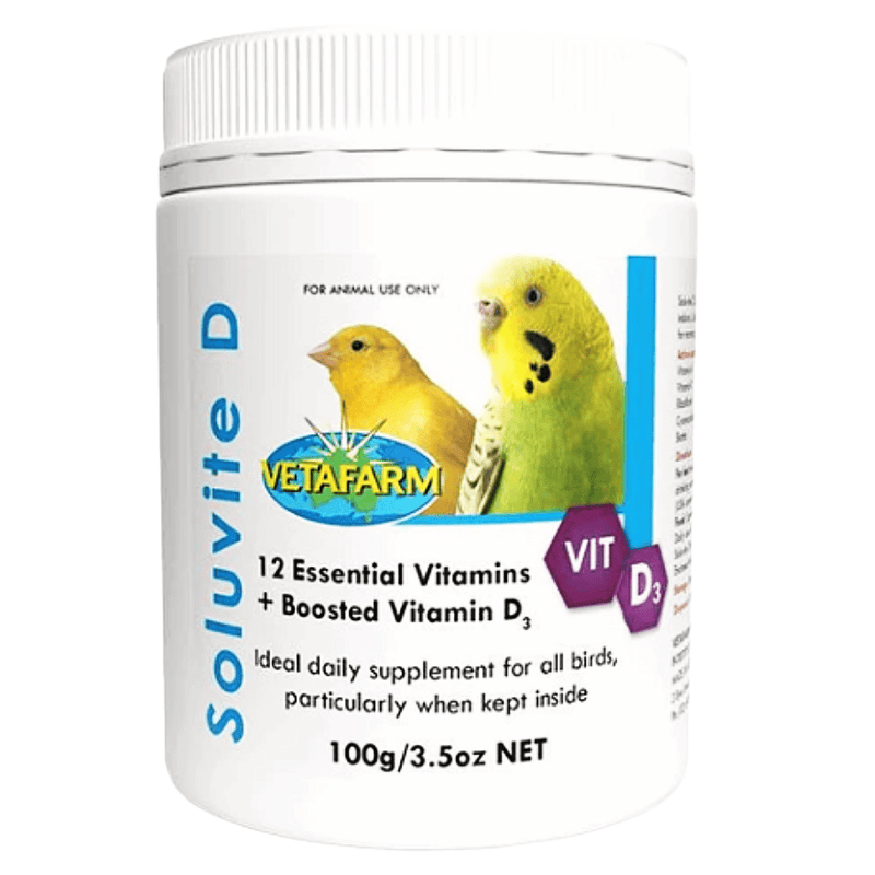 Vetafarm Soluvite D - New York Bird Supply
