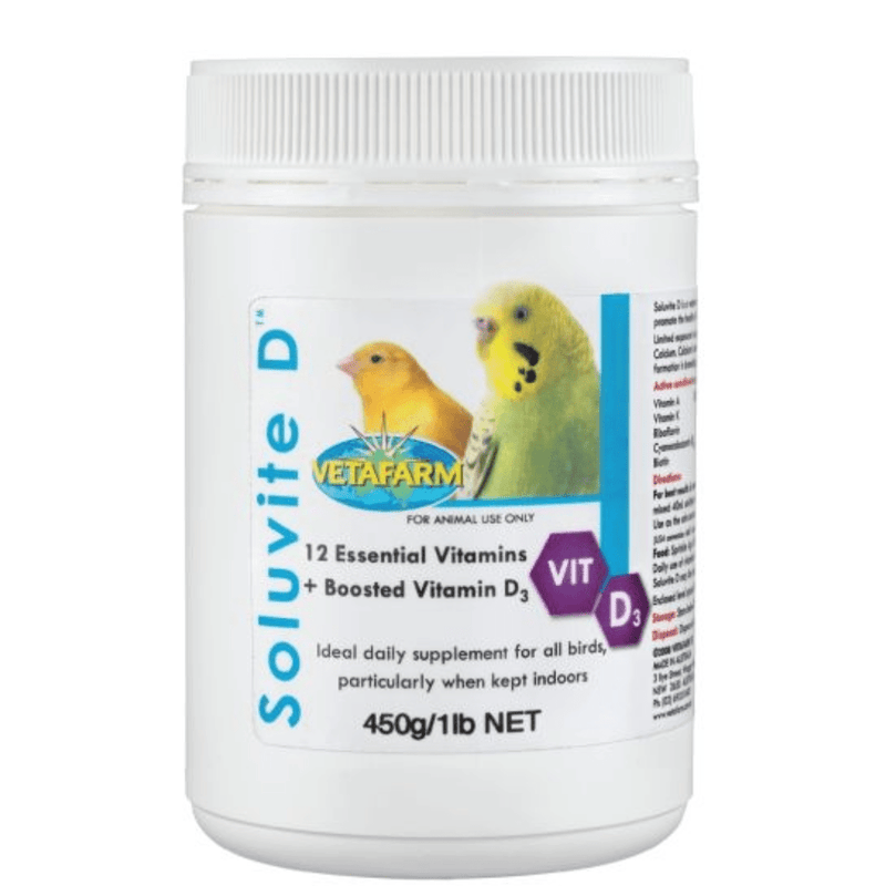Vetafarm Soluvite D - New York Bird Supply