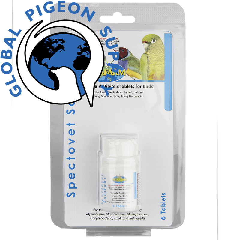 Vetafarm Spectovet Solutabs 6 Tablets - New York Bird Supply