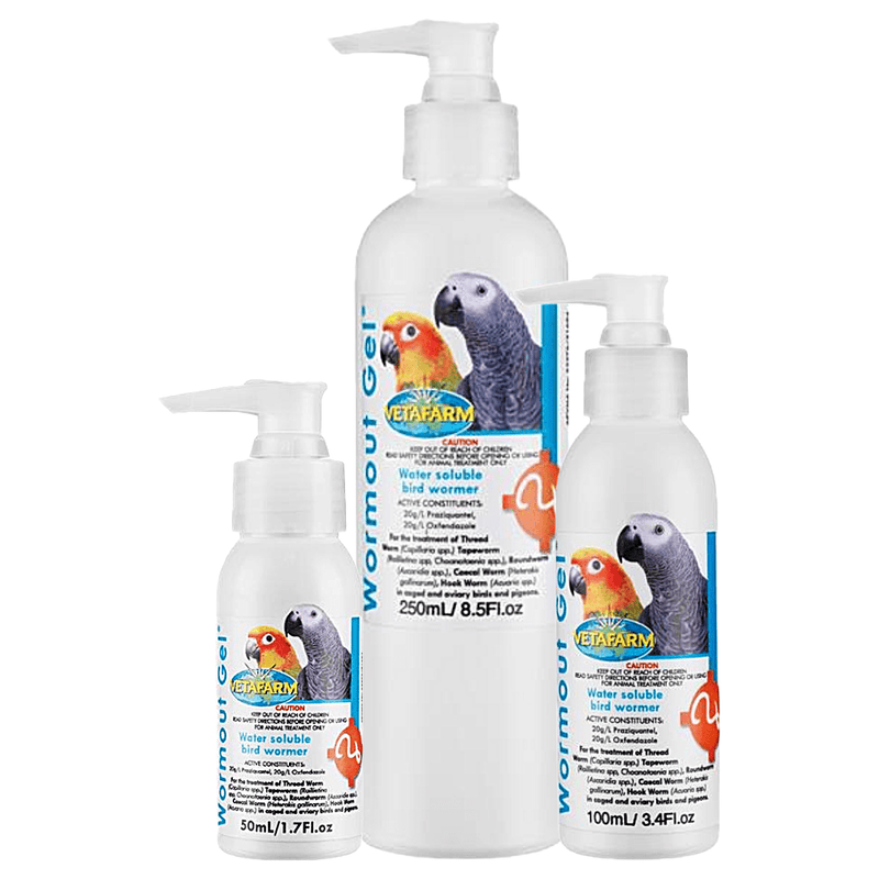 Vetafarm Wormout Gel - New York Bird Supply