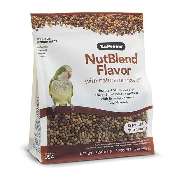 Zupreem NutBlend Flavor with Natural Nut Flavors Medium 2 lb - New York Bird Supply