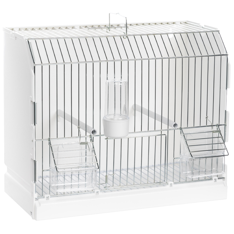 2GR Exposition Cage 3 Doors Galvanized Grid Art. 315/FZ3 - New York Bird Supply