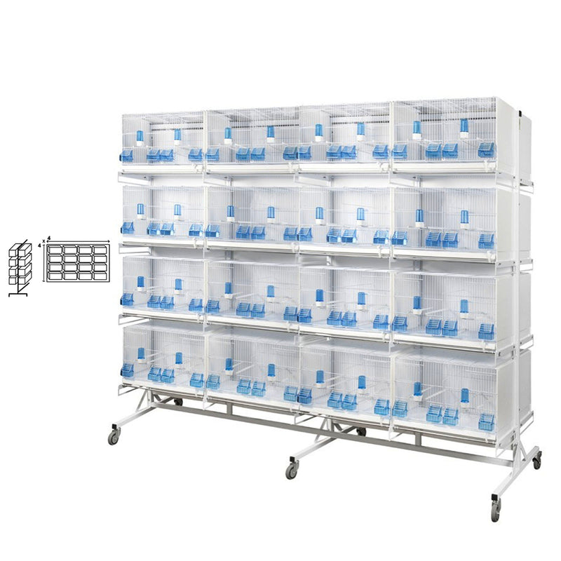 Stackable Brooder Cages Stackable Bird Breeding Cages | New York Bird Supply