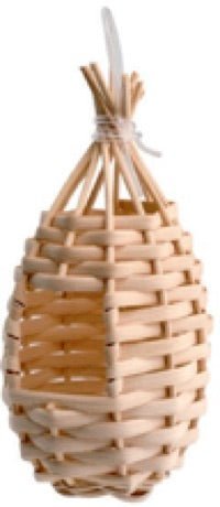 2GR Drop Wicker Nest Art. 299 - New York Bird Supply