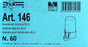 2GR Medicine Dispenser 40 cc Art. 146 - New York Bird Supply