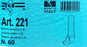 2GR Secondino Drinker 30 cc Art. 221 - New York Bird Supply