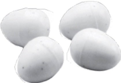 2GR Small White Eggs 100 pack Art.010 - New York Bird Supply