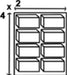 2GR Structure for Drawer's System 2x4 Breeding Cages Art.342 - New York Bird Supply