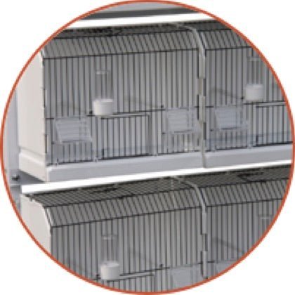 2GR Structure For Drawer’s System 4x5 Art. 352 - New York Bird Supply