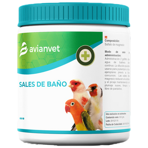 Avianvet Sales De BaÃ±o (Bath Salts) 500 g - New York Bird Supply