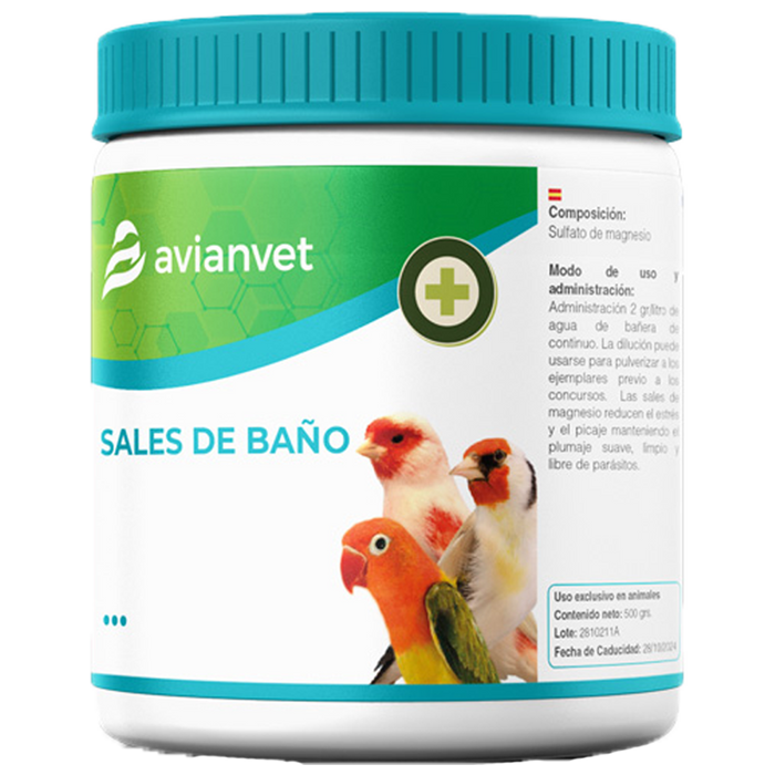 Avianvet Sales De BaÃ±o (Bath Salts) 500 g - New York Bird Supply