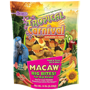 Brown's Tropical Carnival Gourmet Food Macaw Big Bites! For Big Beaks - New York Bird Supply