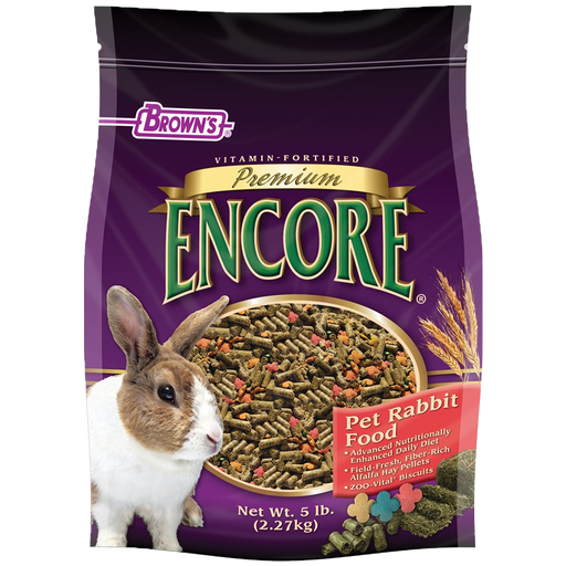 Brown's Encore Premium Pet Rabbit Food - New York Bird Supply